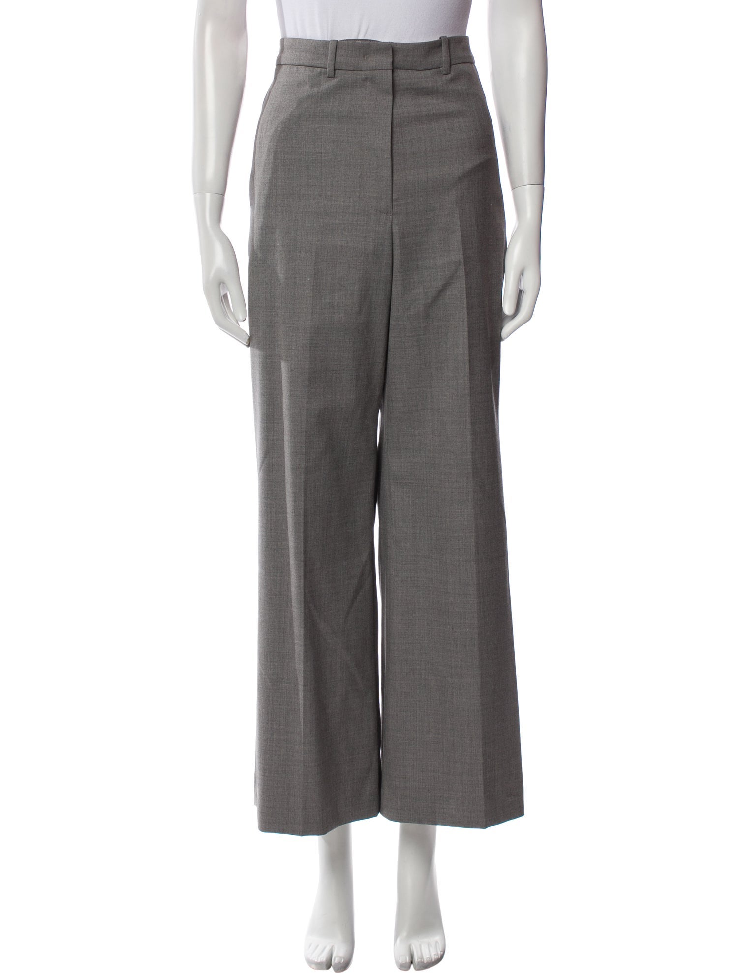 Low Classic Wool Wide Leg Pants