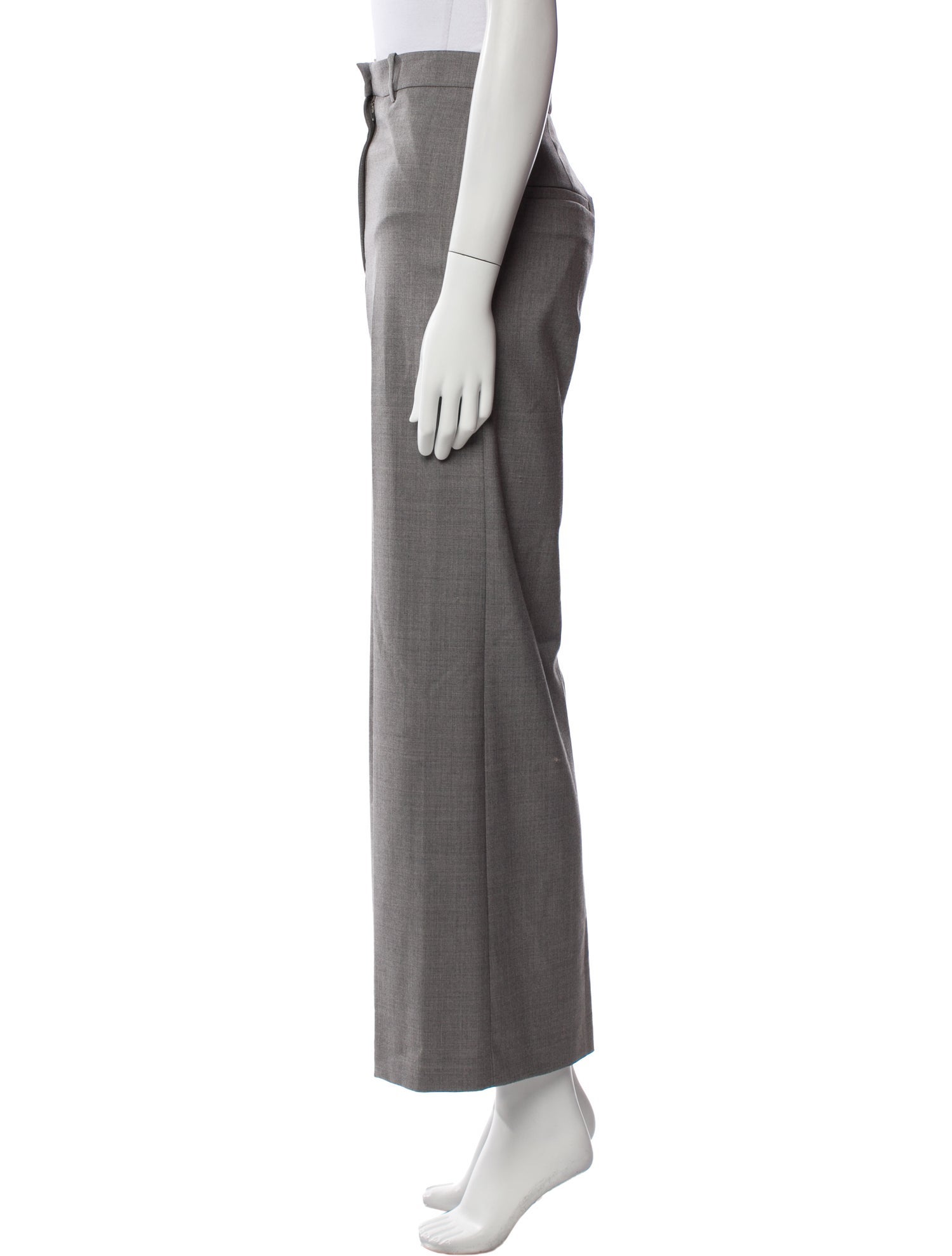 Low Classic Wool Wide Leg Pants