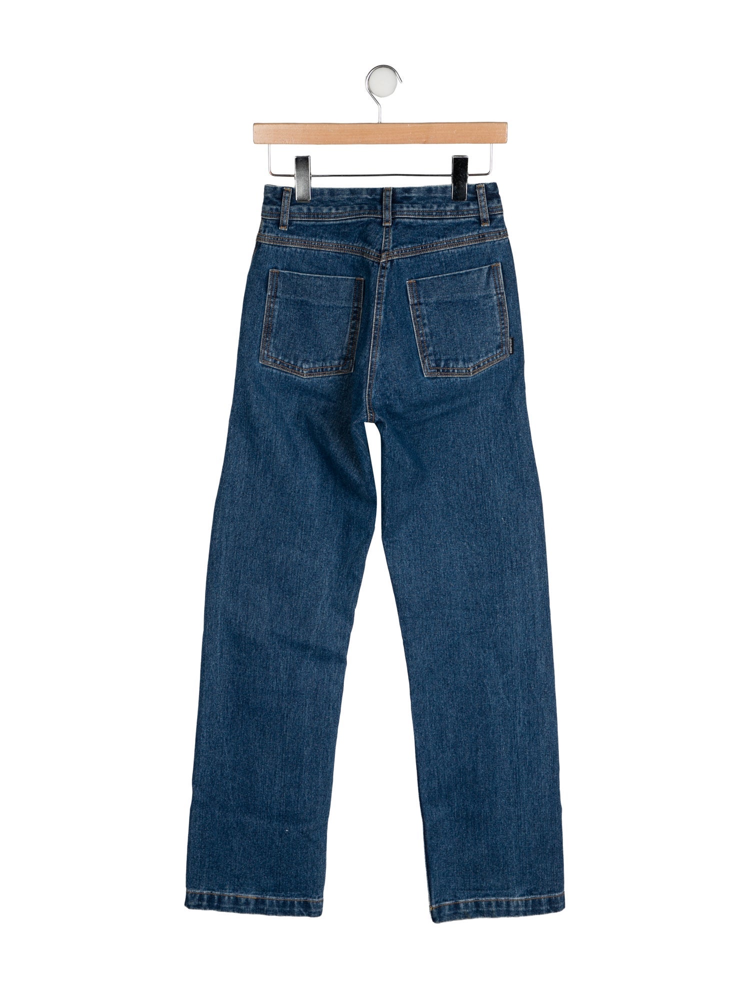 Low Classic Mid-Rise Wide Leg Jeans