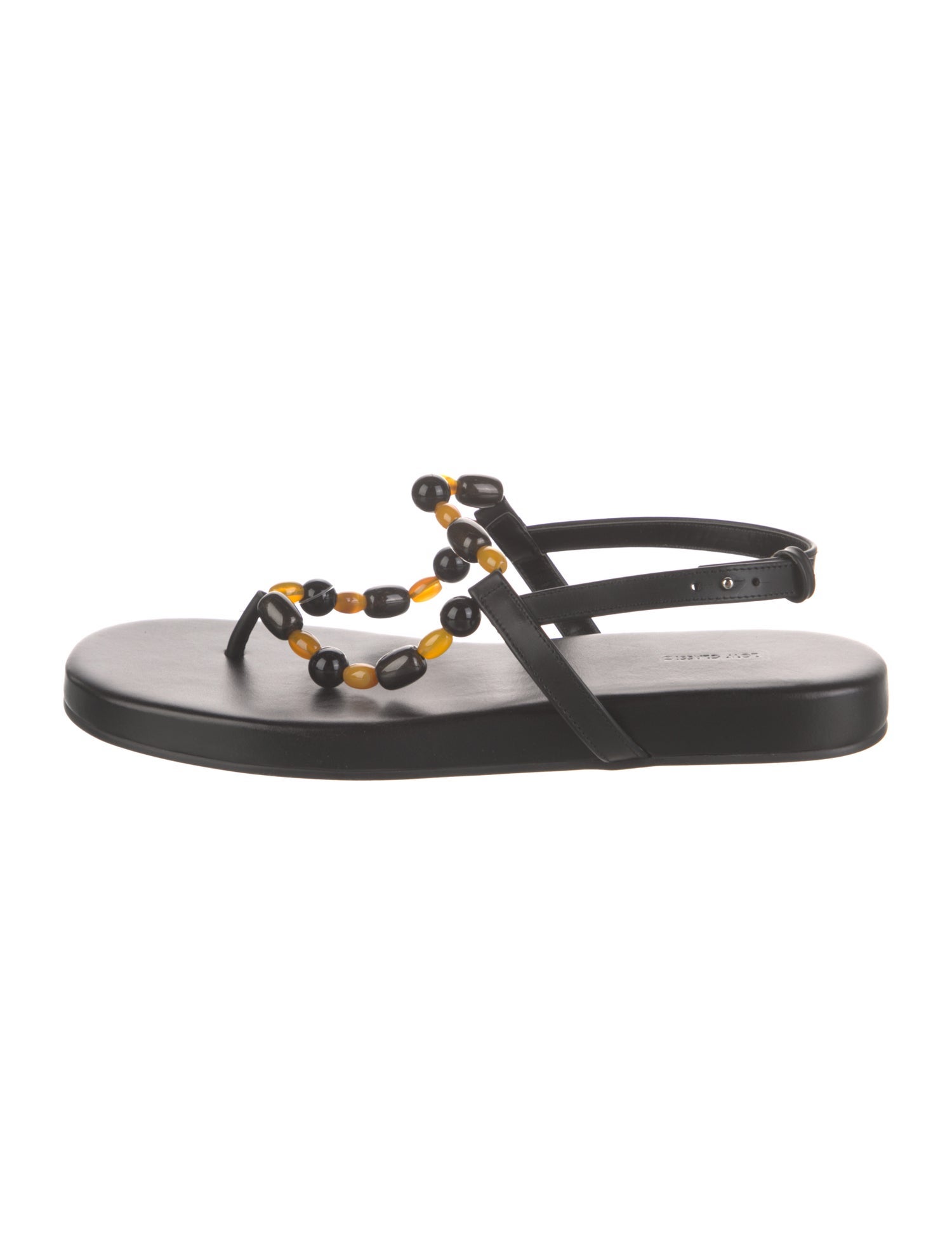 Low Classic Leather Slingback Sandals