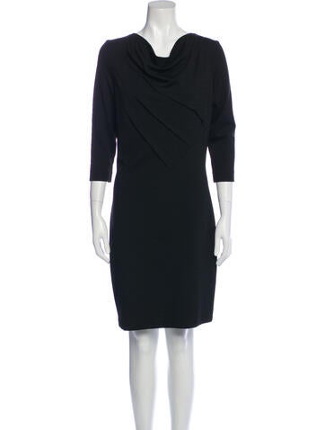 Lorain Croft Dresses Cowl Neck Mini Dress S