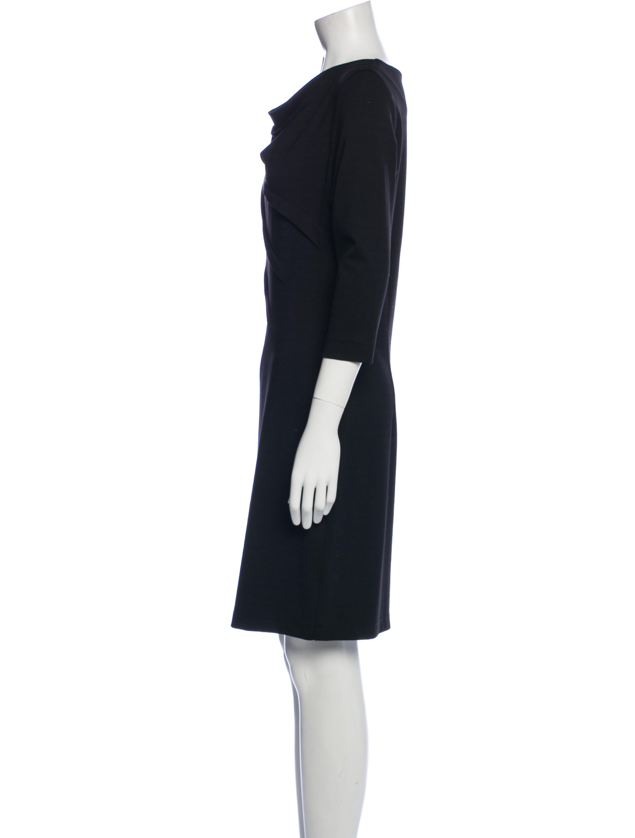 Lorain Croft Cowl Neck Mini Dress