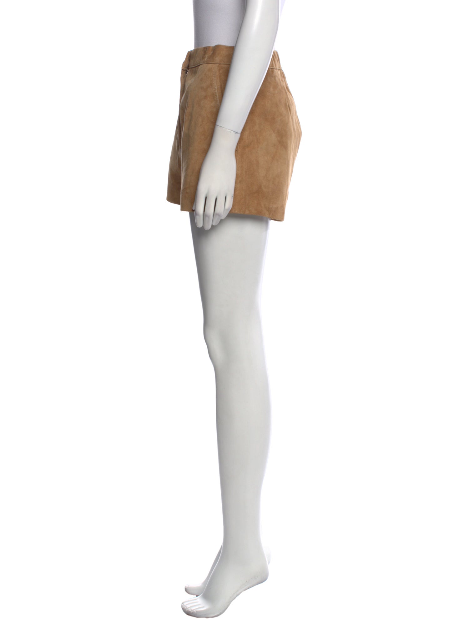 L. Cuppini Leather Mini Shorts