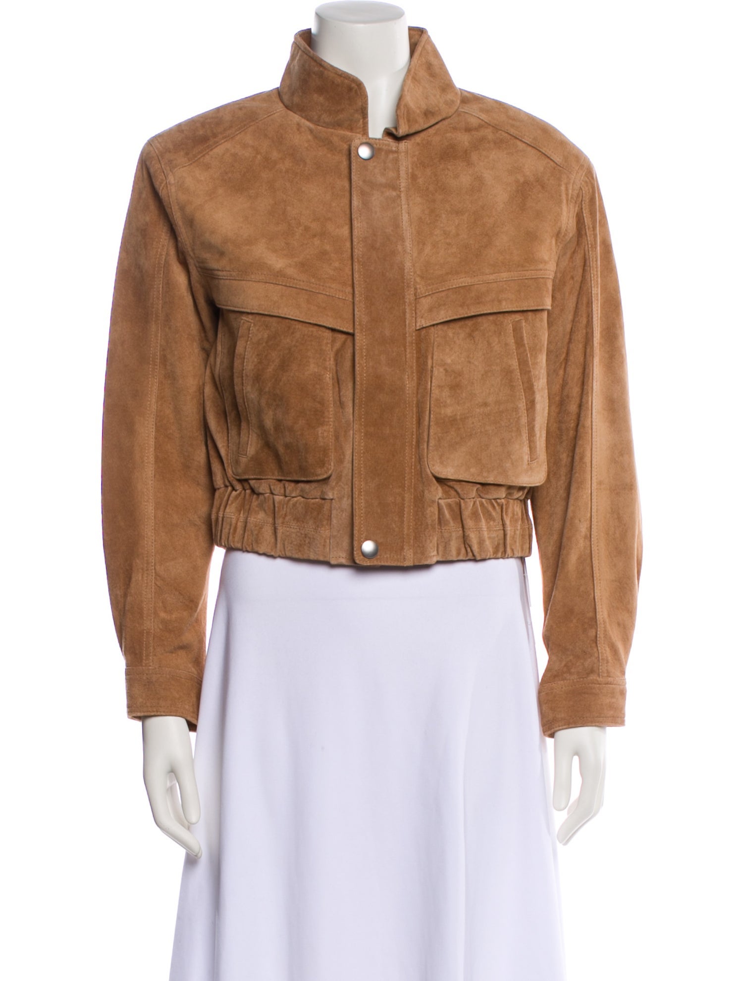 L. Cuppini Leather Bomber Jacket w/ Tags