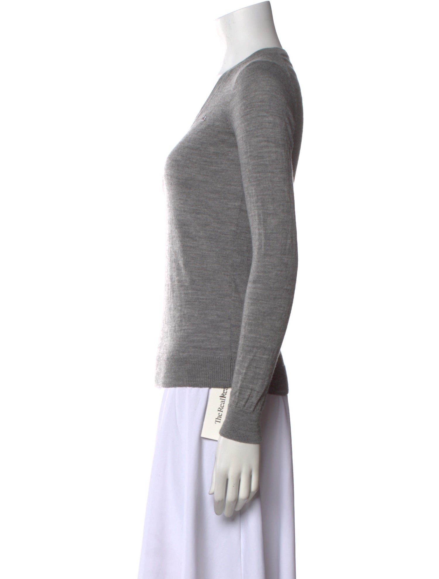 Lacoste Wool V-Neck Sweater