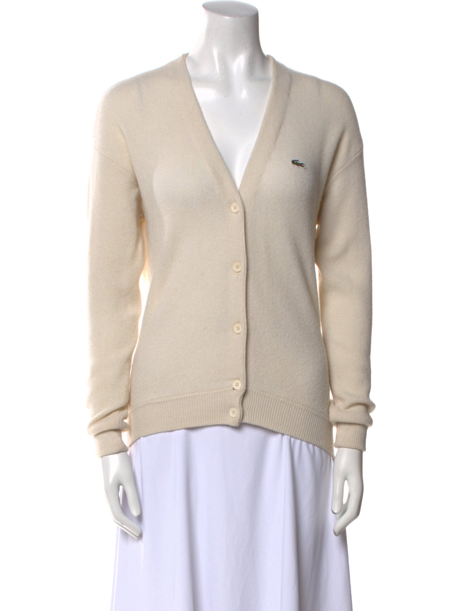 Lacoste Cashmere V-Neck Sweater