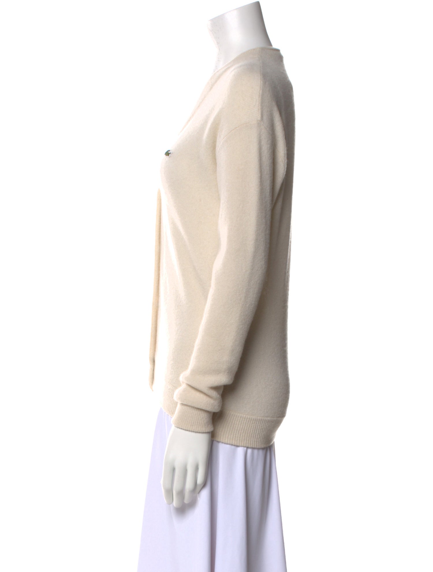 Lacoste Cashmere V-Neck Sweater