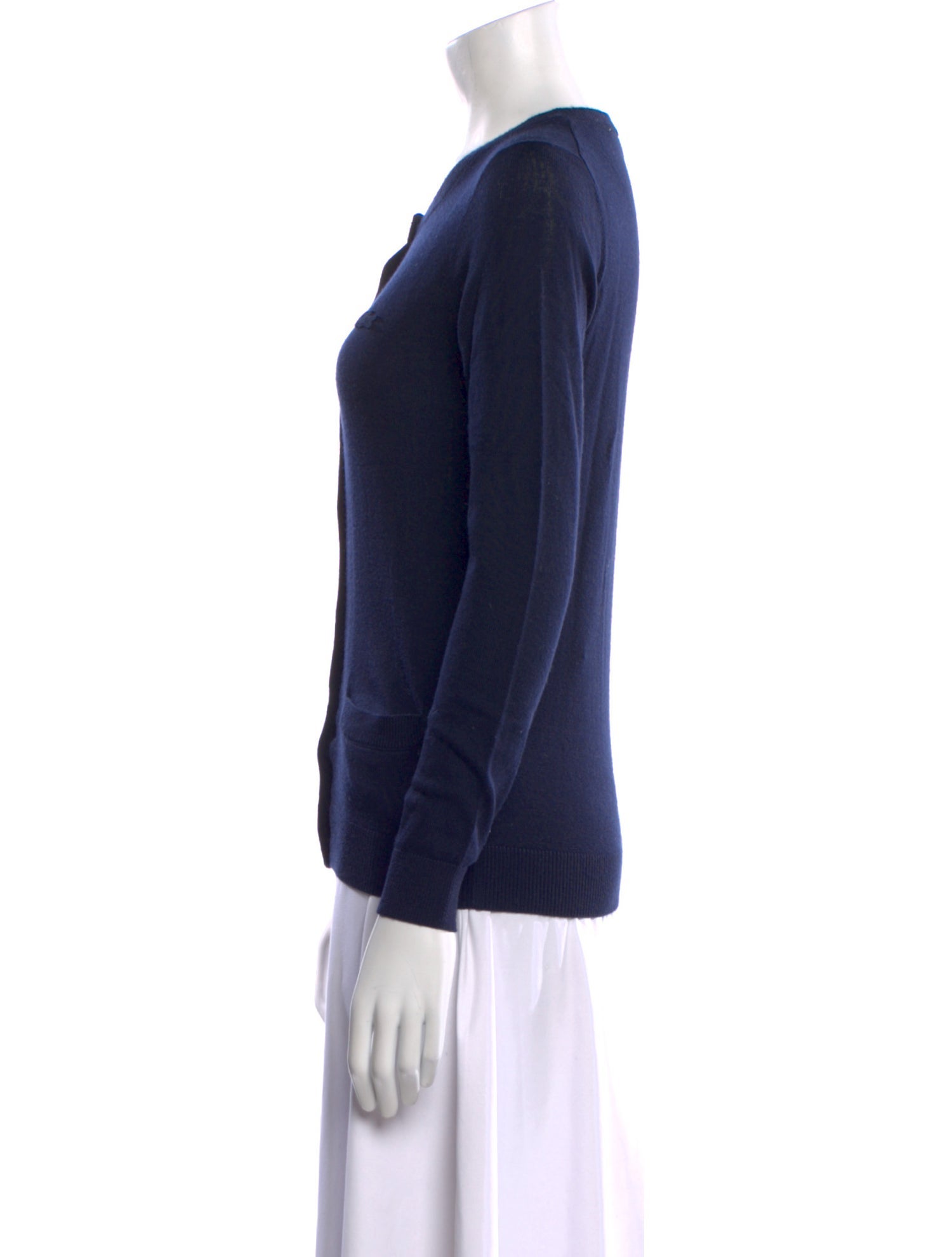 Lacoste Virgin Wool Scoop Neck Sweater