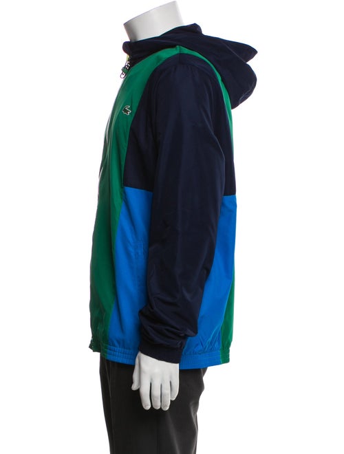 Lacoste Colorblock Pattern Windbreaker