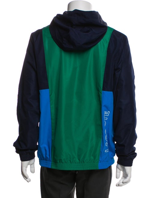 Lacoste Colorblock Pattern Windbreaker