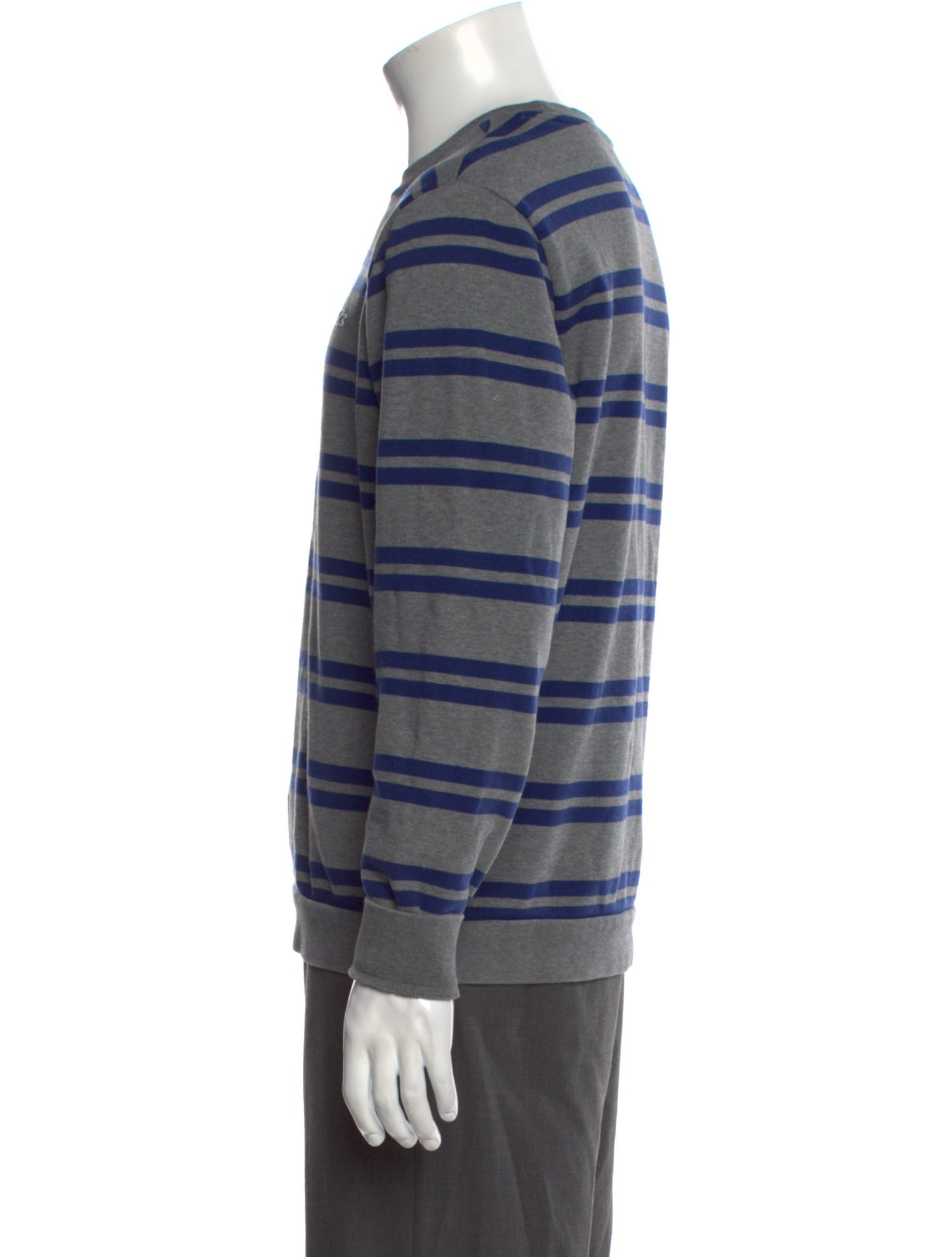 Lacoste Striped Crew Neck Pullover