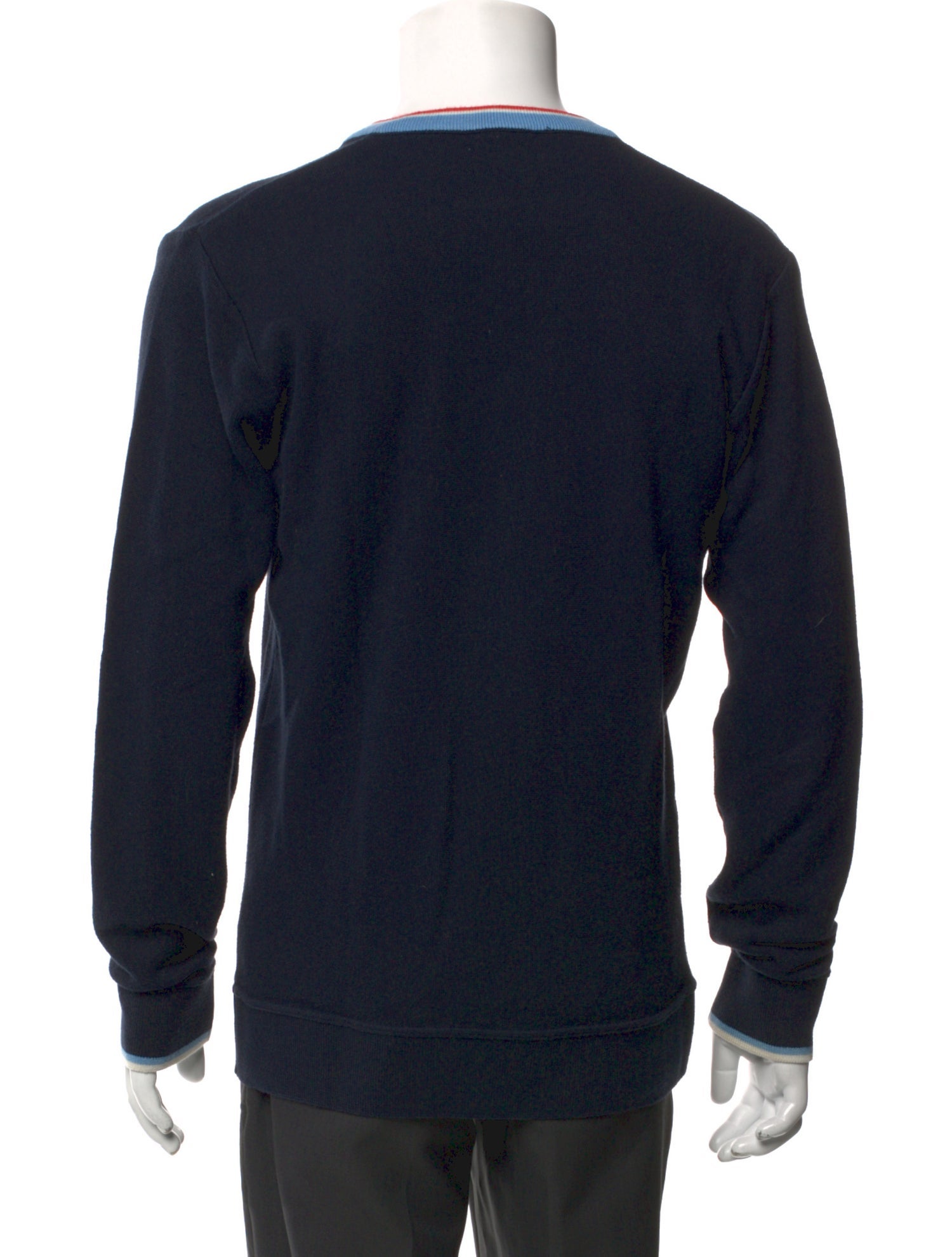 Lacoste V-Neck Long Sleeve Pullover