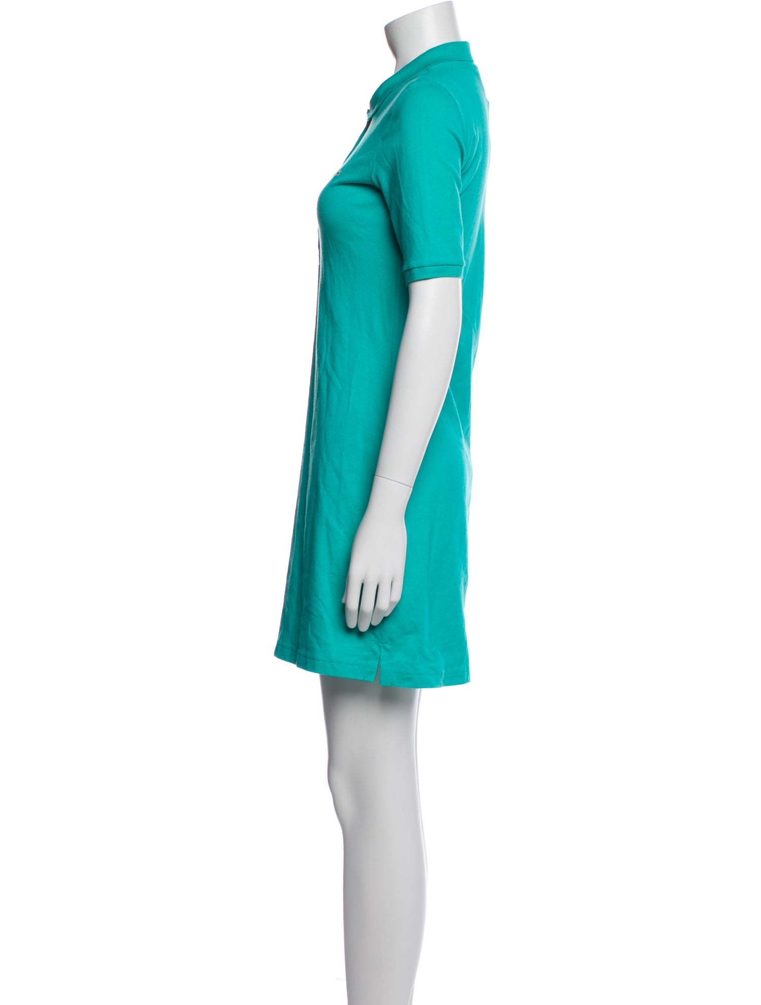 Lacoste Crew Neck Mini Dress