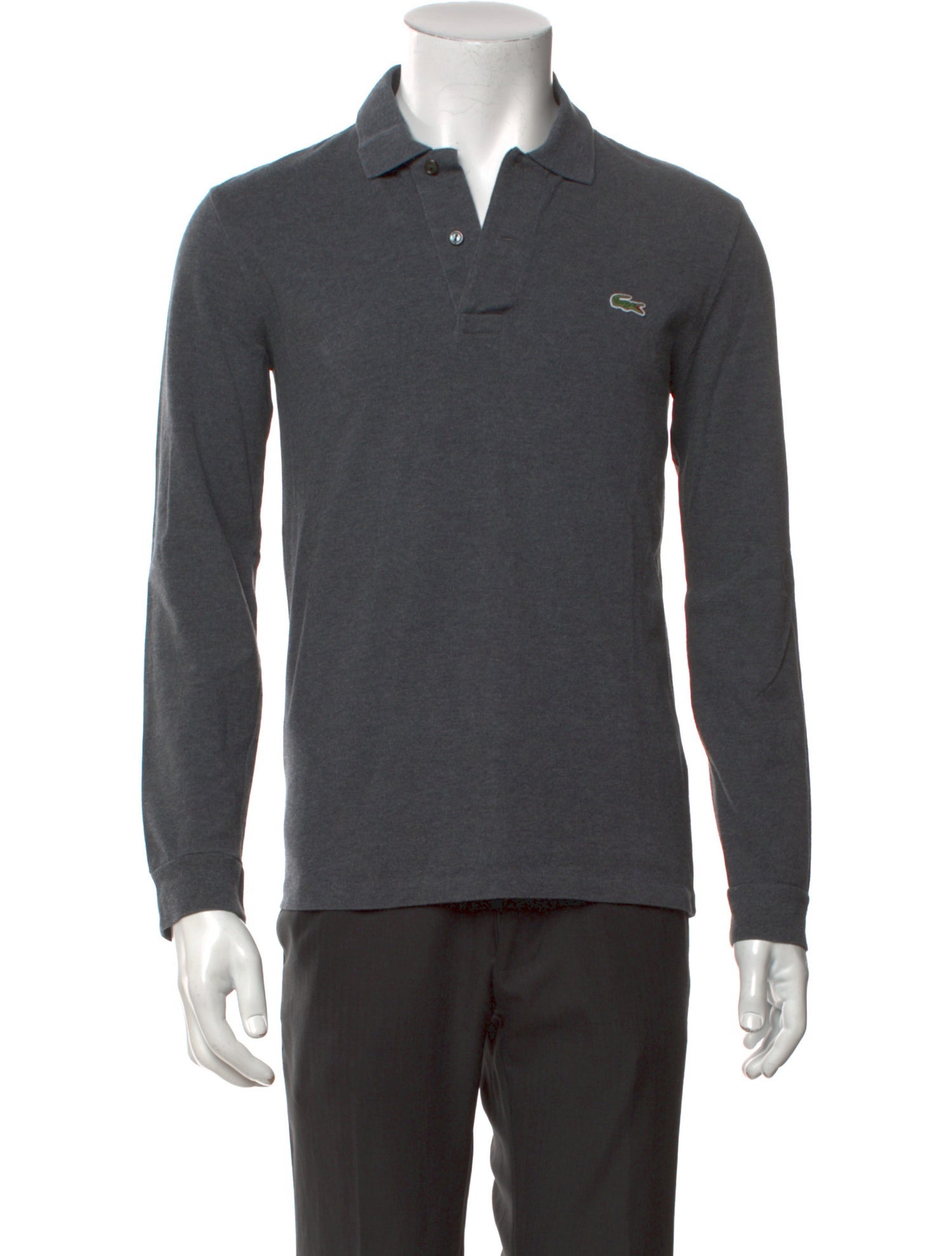 Lacoste Collar Long Sleeve Polo Shirt
