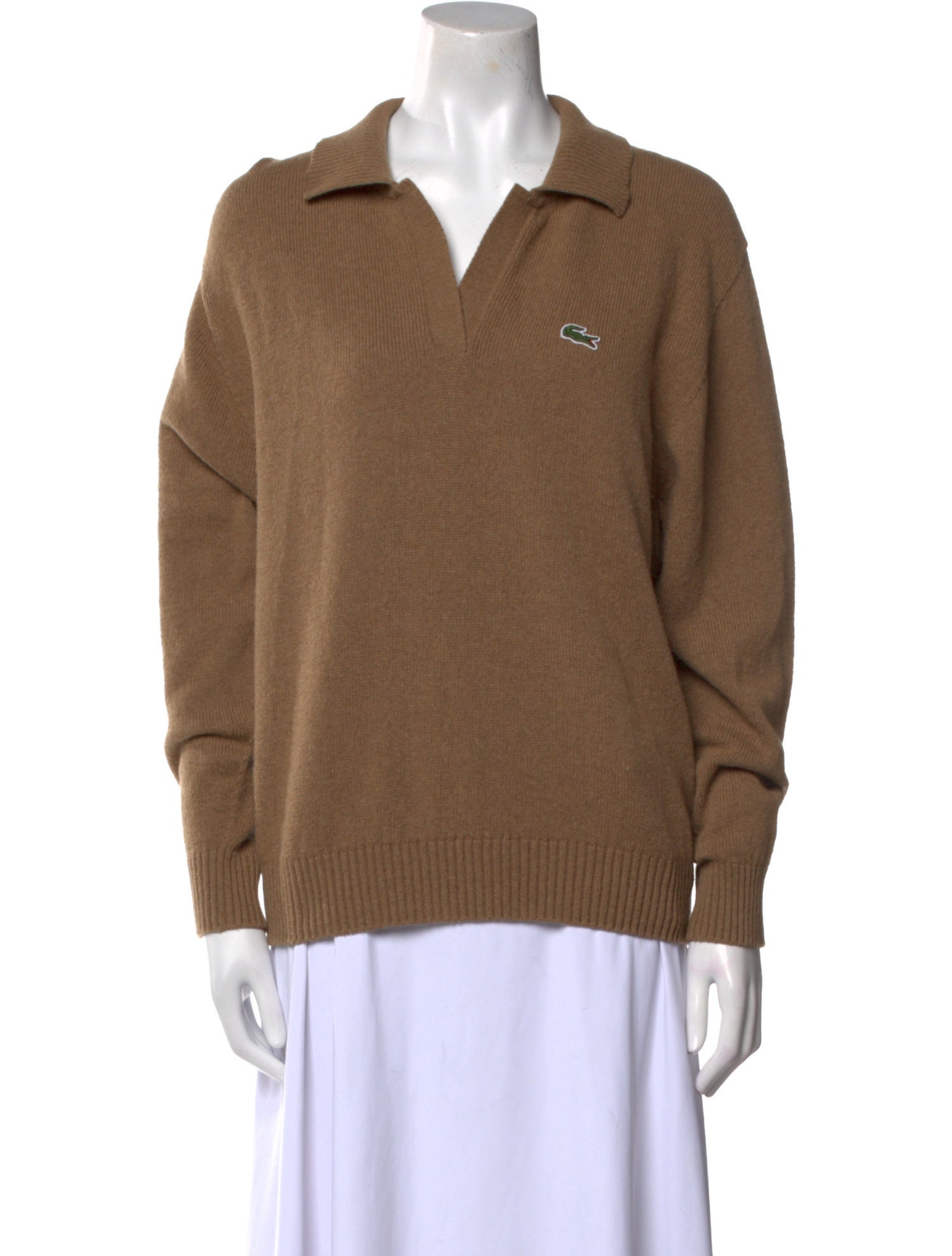 Lacoste Cashmere V-Neck Sweater