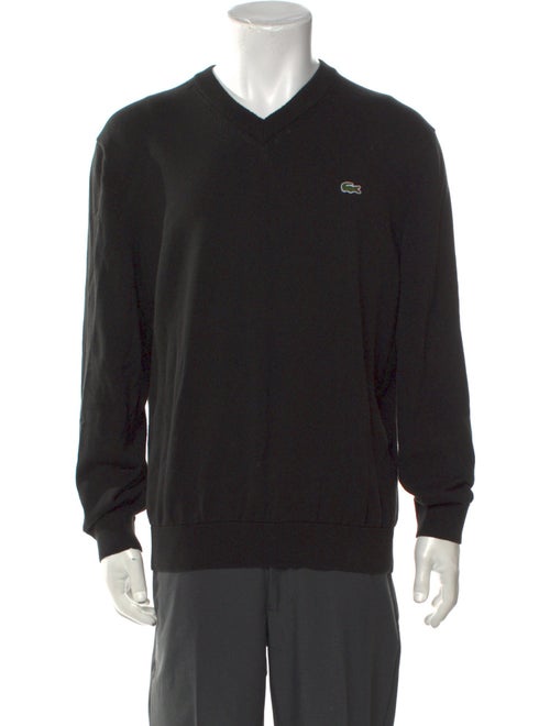 Lacoste V-Neck Long Sleeve Pullover