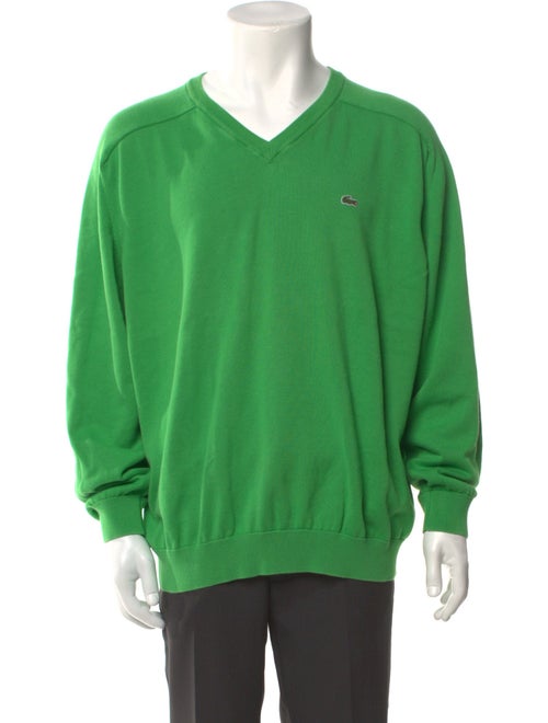 Lacoste V-Neck Long Sleeve Pullover