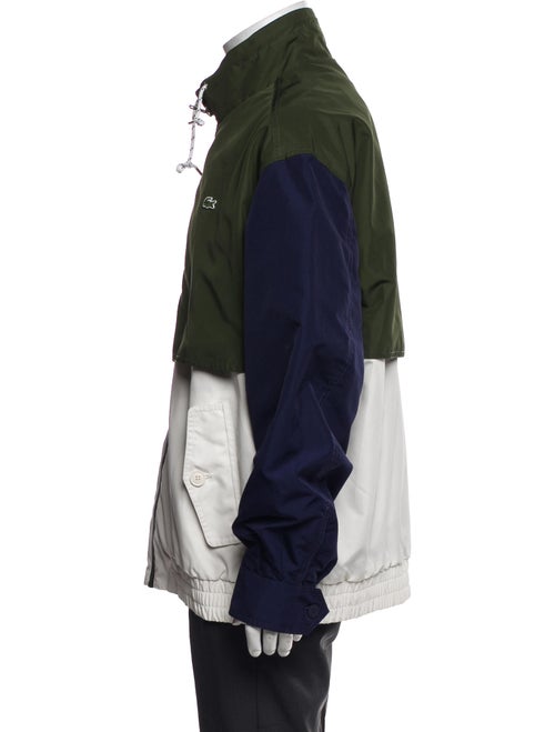 Lacoste Colorblock Pattern Windbreaker