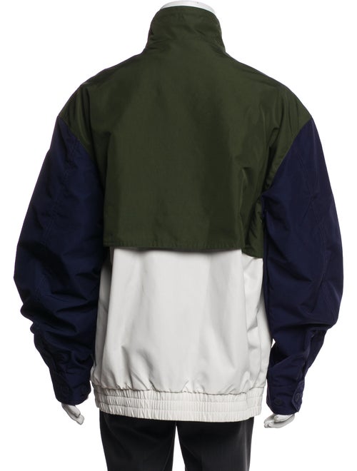 Lacoste Colorblock Pattern Windbreaker