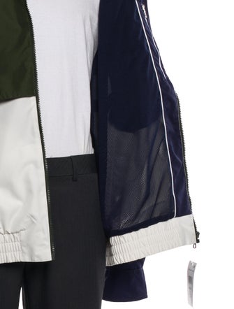 Lacoste Colorblock Pattern Windbreaker