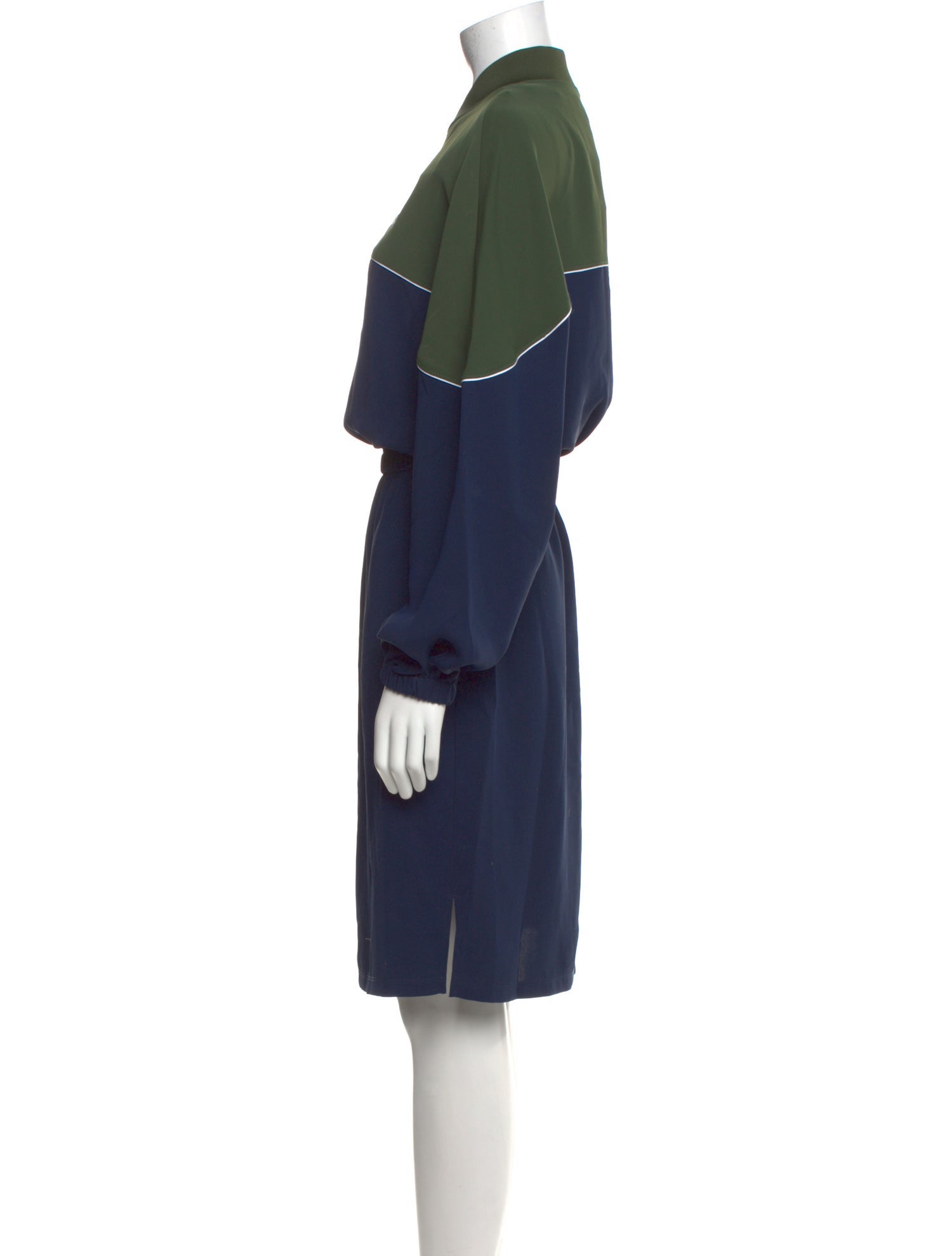 Lacoste Mock Neck Midi Length Dress w/ Tags