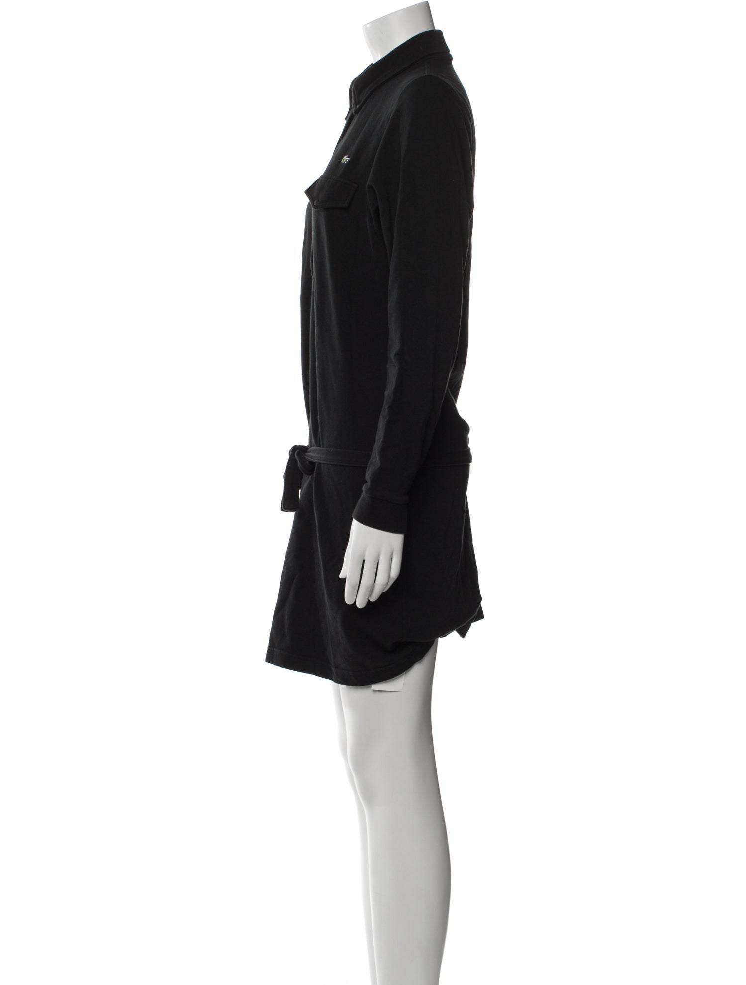 Lacoste Mock Neck Mini Dress