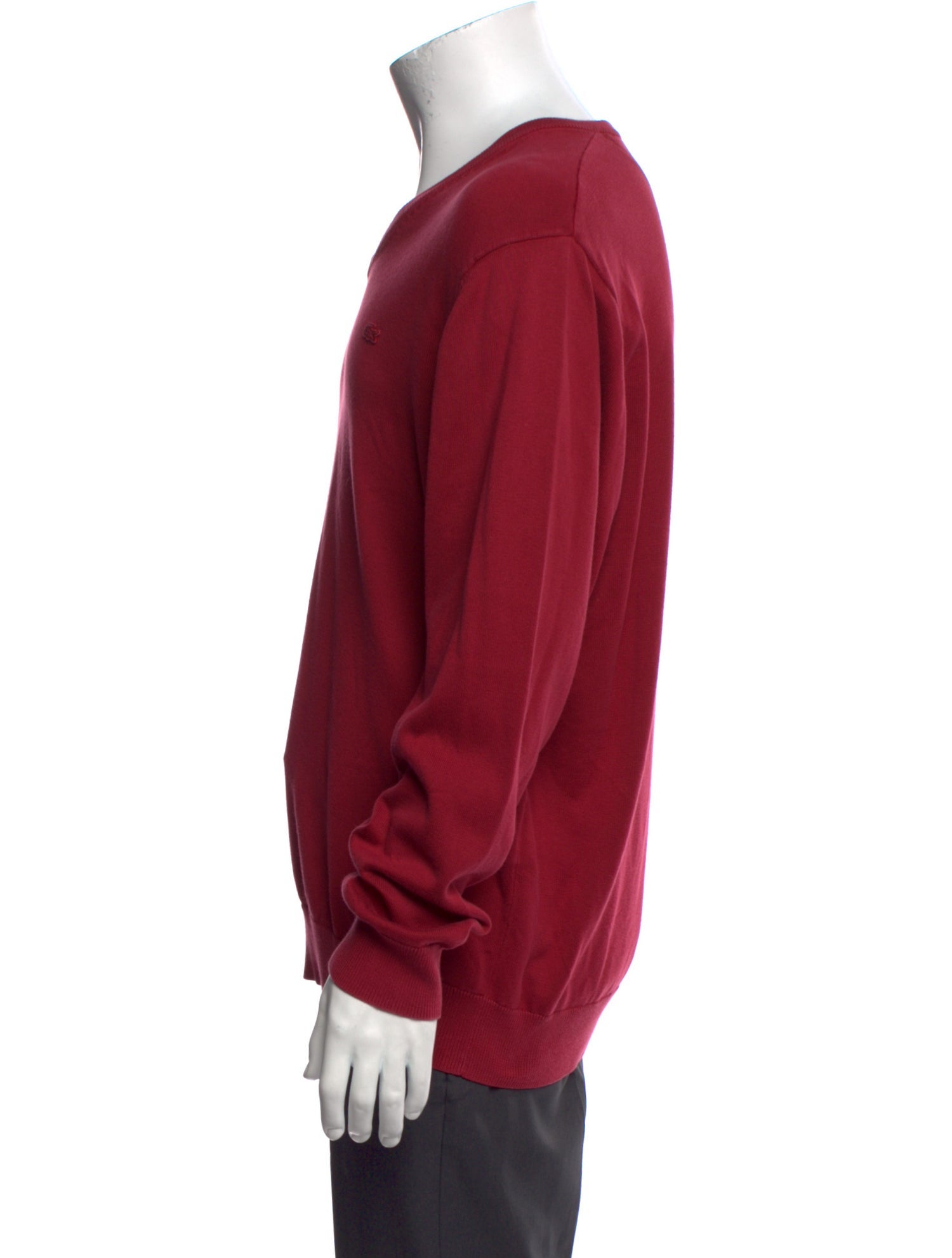 Lacoste V-Neck Long Sleeve Pullover