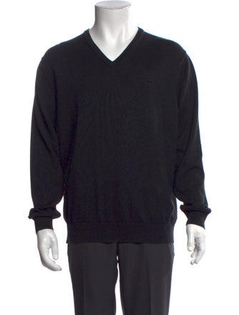 Lacoste V-Neck Long Sleeve Pullover