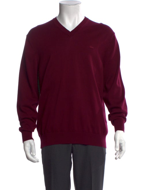 Lacoste V-Neck Long Sleeve Pullover