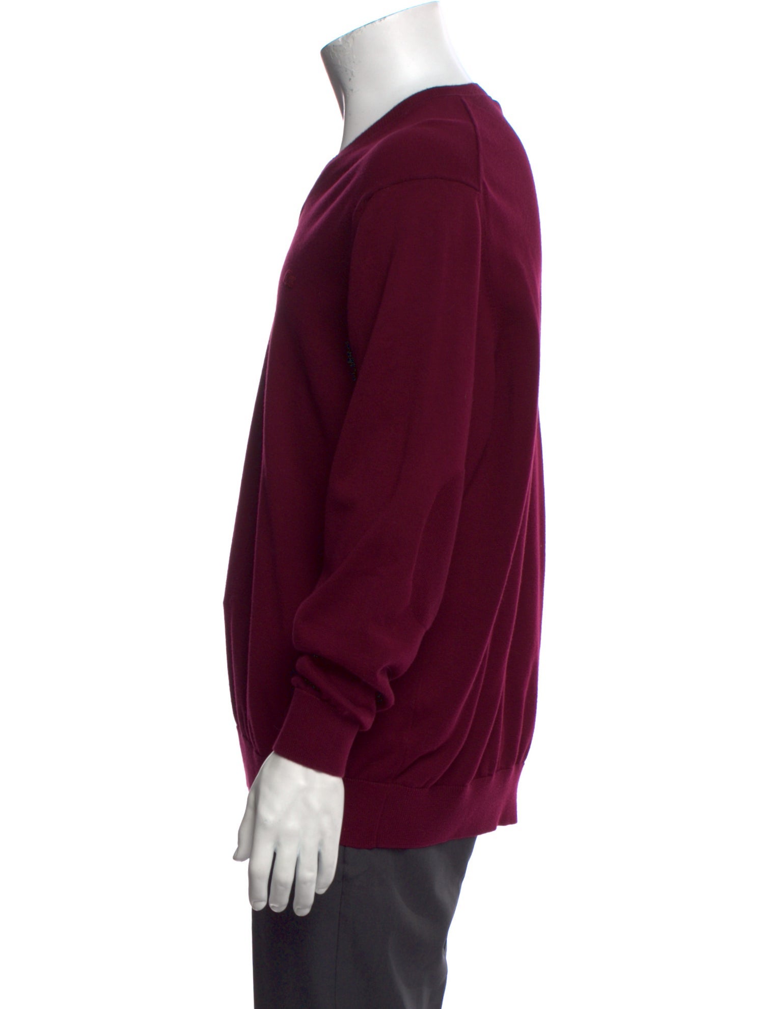 Lacoste V-Neck Long Sleeve Pullover