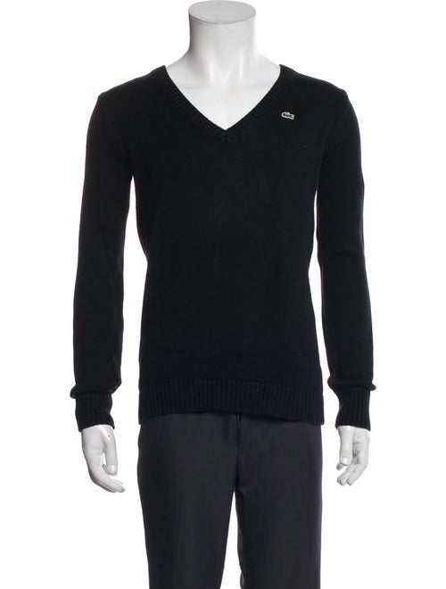 Lacoste V-Neck Long Sleeve Pullover
