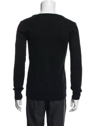 Lacoste V-Neck Long Sleeve Pullover