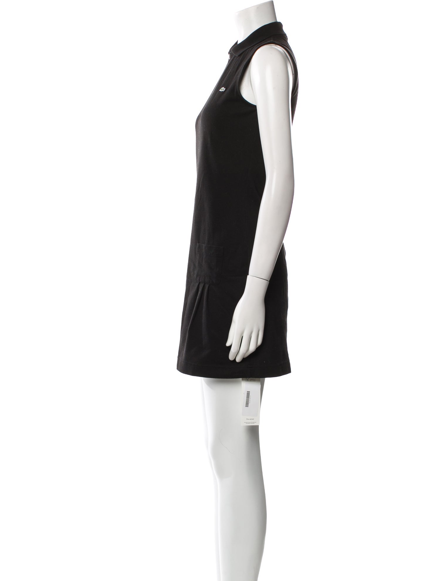 Lacoste Mock Neck Mini Dress
