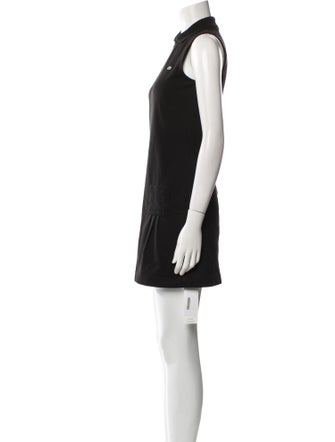 Lacoste Mock Neck Mini Dress