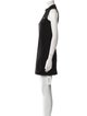 Lacoste Mock Neck Mini Dress