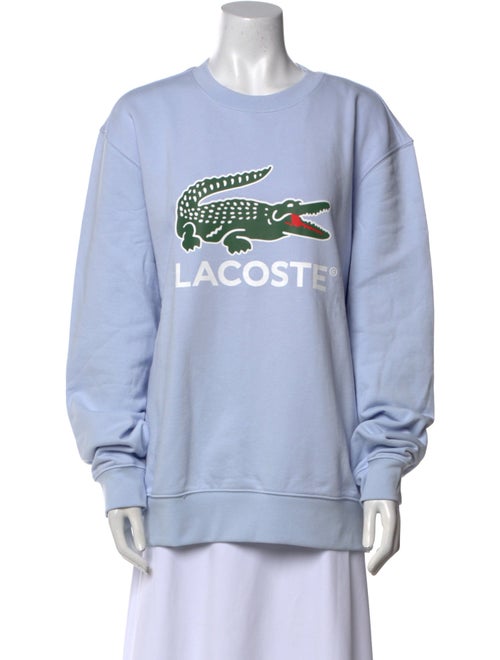 Lacoste Graphic Print Crew Neck Sweatshirt