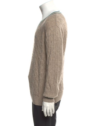 Lacoste Baby Alpaca V-Neck Pullover