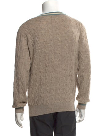 Lacoste Baby Alpaca V-Neck Pullover