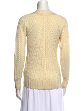 Lacoste Virgin Wool V-Neck Sweater