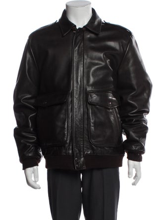 Lacoste Calfskin Moto Jacket