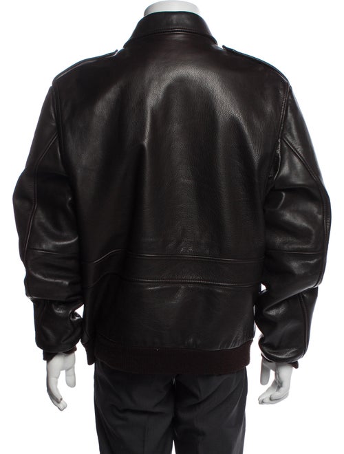 Lacoste Calfskin Moto Jacket