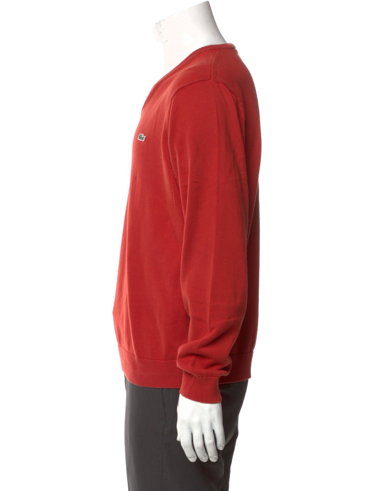 Lacoste V-Neck Long Sleeve Pullover