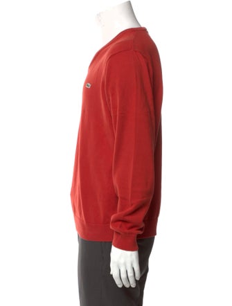 Lacoste V-Neck Long Sleeve Pullover