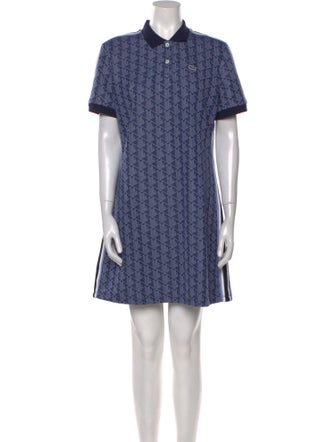 Lacoste Printed Mini Dress