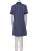 Lacoste Printed Mini Dress