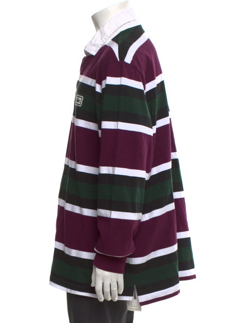 Lacoste Striped Collar Polo Sweater