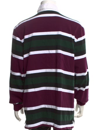 Lacoste Striped Collar Polo Sweater