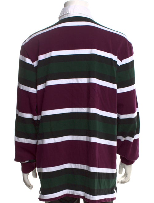Lacoste Striped Collar Polo Sweater