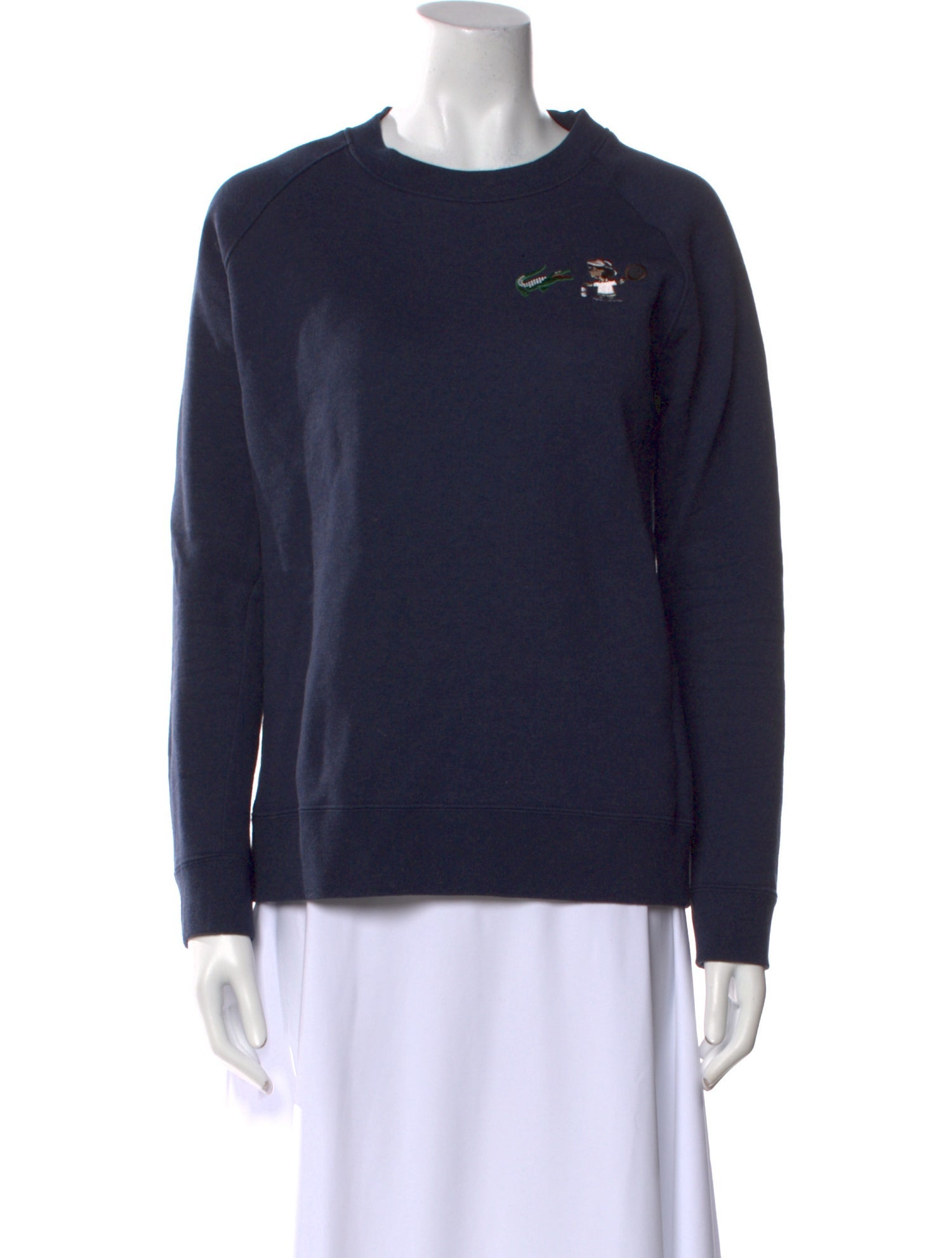 Lacoste Crew Neck Long Sleeve Sweatshirt