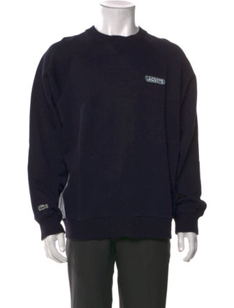 Lacoste Graphic Print Crew Neck Pullover